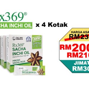 Rx369 Sacha Inchi Oil (4 Kotak)