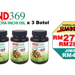 DND369 E-Sacha Inchi Oil (3 Botol)