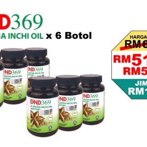 DND369 E-Sacha Inchi Oil (6 Botol)